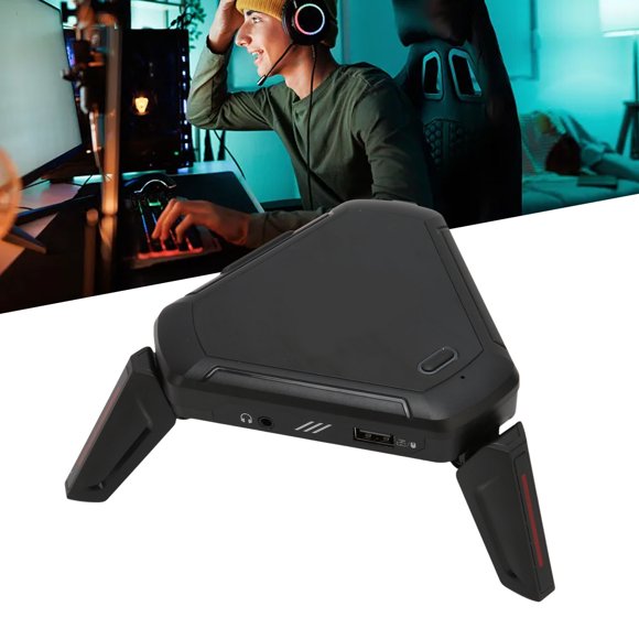 Convertisseur Clavier Souris, Support Inférieur Pliable Clavier Souris de Jeu Précis Convertisseur Plug And Play pour Console de Jeu