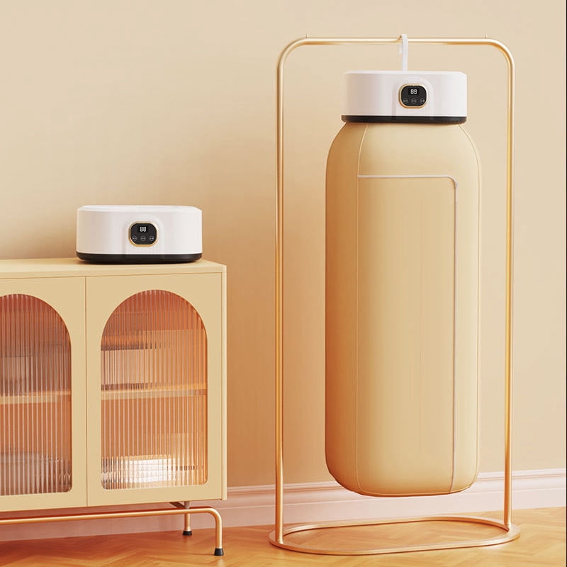 Tyidzon Portable Foldable Mini Dryer For Clothes Small Compact Clothes Dryer Hanging Laundry Dryers With Adjustable Timer For Apartment Rv Travel