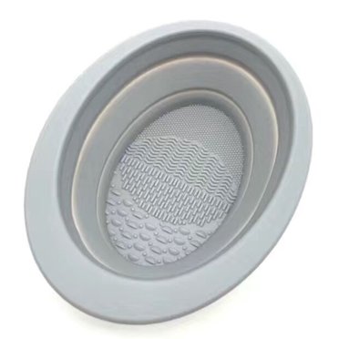 Makeup Artistry Essential, Foldable Silicone Makeup Brush Cleaner, Travel Friendly Compact Lightweight Design for On-the-go Beauty Enthusiasts, Portable Mat Scrubber Cleaning Tool