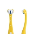 thumbnail image 3 of Frida Baby - SmileFrida - Toddler Triple-Angle Toothhugger Toothbrush Cleans All Sides at On - Yellow - 2+ Years, 3 of 7