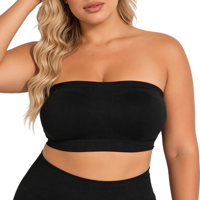 Comfortable and Transparent Shoulder Strap Cordless Backless Spongeless with Convertible Straps for Everyday Leisure Wear by Bra Category
