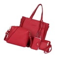 thumbnail image 4 of 4 Pieces Handbag bag Tote Bag Purse for Womens Ladies, 4 of 8