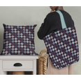 thumbnail image 5 of Soimoi Velvet Fabric Argyle Check Print Fabric by Yard 58 Inch Wide, 5 of 5