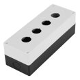 thumbnail image 4 of Push Button Control Box, 22mm 4-Hole Control Station Box Set Switch Protective Case Control Enclosure for Wall Mount and Indication, 4 of 7