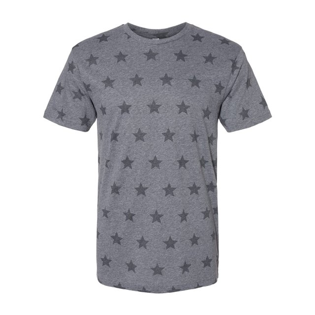 T-Shirt Imprimé Étoile, L, Granite Heather Star