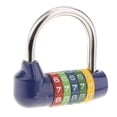 thumbnail image 4 of TISHITA Assorted Zinc Alloy 5 Dial Digit Combination Padlock Password Portable, Easy to 6.5x6.5cm, 4 of 7