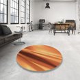 thumbnail image 4 of Ahgly Company Tapis Rectangulaire Lavable en Machine Intérieur Transitionnel Rouge Lave, 5 Pieds x 8 Pieds, 4 of 7