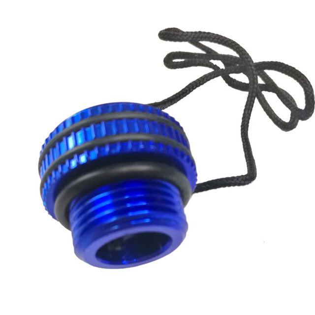 Bouchon Fileté de Valve de Réservoir de Plongée en Aluminium Protecteur de Poussière
