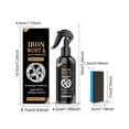 thumbnail image 3 of Rim Wheel Cleaner Spray Aluminum Cleaner Wheel Cleaner Brake Rust And Grime Pontoon Cleaner And Wheel Finishes 120ml, 3 of 9