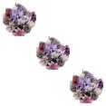 thumbnail image 1 of Wweixi Whimsical Blooms Low Maintenance Artificial Flower Collection Realistic purple LH001 3Set, 1 of 6
