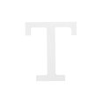 thumbnail image 1 of Unique Bargains Unfinished Wooden Letters T 4.3 Inch Wooden Alphabet Letters Decoration for DIY, 1 of 5