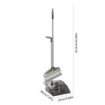 thumbnail image 3 of Dvkptbk Broom and Dustpan Transparent Sweeping Set Household Sweeping Dustpan Combination Sweeping Artifact Sweeping Hair- Plastic Set Two-Piece Combination Furniture Home Mopping, 3 of 9