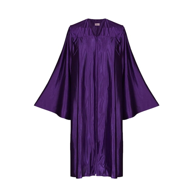 SXcggal Unisex Graduation Gown 2025 For Adult Size Solid Color Basic Adult Graduation Gown