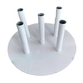 thumbnail image 3 of jifeng Flower Pole Display Stand Base Centerpiece Standing Flower Arrangement for Party Five Holes, 3 of 9