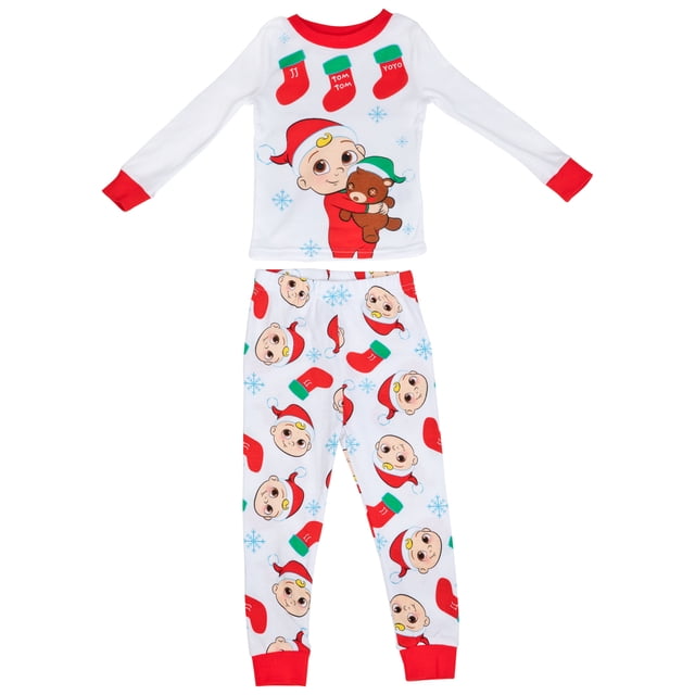 Cocomelon Ensemble de Sommeil 2 Pcs pour Tout-Petits - 4T