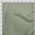 thumbnail image 3 of oneOone Georgette Viscose Fabric Leaves & Floral Block Print Sewing Fabric BTY 42 Inch Wide, 3 of 5