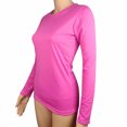 thumbnail image 3 of MeetoTime Womens T-Shirt Basic Long Sleeve Crew Neck Solid Color Tee Tops Blouse Casual Tunic Tops, 3 of 4