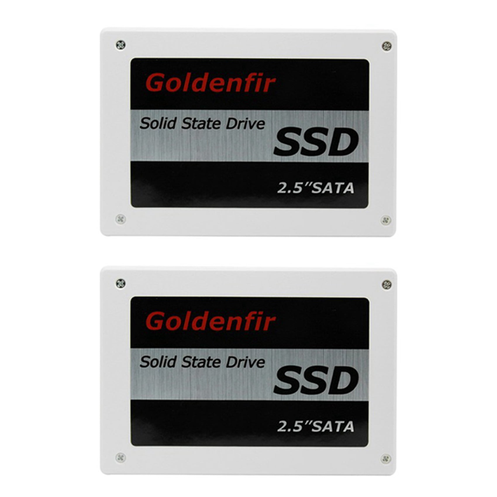 2X Goldenfir SSD 128GB SSD 2.5 Hard Drive Disk Disc Solid State Disks 2.5Inch Internal SSD