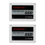 2X Goldenfir SSD 128GB SSD 2.5 Hard Drive Disk Disc Solid State Disks 2.5Inch Internal SSD