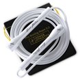 thumbnail image 1 of Honor Athletics / Corde de Boxe Pro 3.0 / Corde à Sauter 5,3 mm Intérieur/extérieur Ajustable pour la Boxe / Mélange TPU-PVC Ultra Durable et Anti-Pli (Poignées Blanches / Corde Blanche), 1 of 1