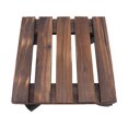 thumbnail image 2 of LOVIVER Fityle Rolling Plant Stand Pallet Square Flower Pot Trolley Stand With 25x25cm, 2 of 8