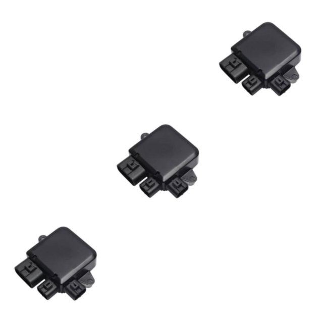 Wweixi Car Cooling Fan Control Unit Module Fan Control Unit Control Module Fan Control Module Cooling Fan 3Set