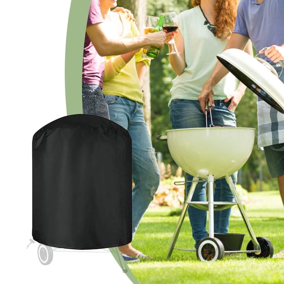 RXIRUCGD Grill Cover For Charcoal Kettle, 28/35 Inch BBQ Grill Cover, Heavy Duty Barbecue Grill Covers,Round Grill Cover