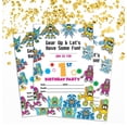thumbnail image 2 of Darling Souvenir Multicolor Birthday Invitation Card 28 Pcs Fill or Write In Blank Invites Printable Party Supplies 5 x 7 Inches, 2 of 5