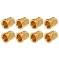 thumbnail image 2 of Guitar String Ferrule, Decorative Guitar Through Body Buckle Wear Resistant Alloy  For Replacement Golden,Silver,Black, 2 of 8