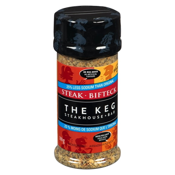 Keg Steakhouse & Bar Less Sodium than Original Seasoning