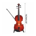 thumbnail image 3 of Chmadoxn Home Decor, Room Decor, Wall Decor Mini Musical Instrument Violin Model Ornaments Musical Instrument Model Training School Teacher Graduation Gift the violin, 3 of 8