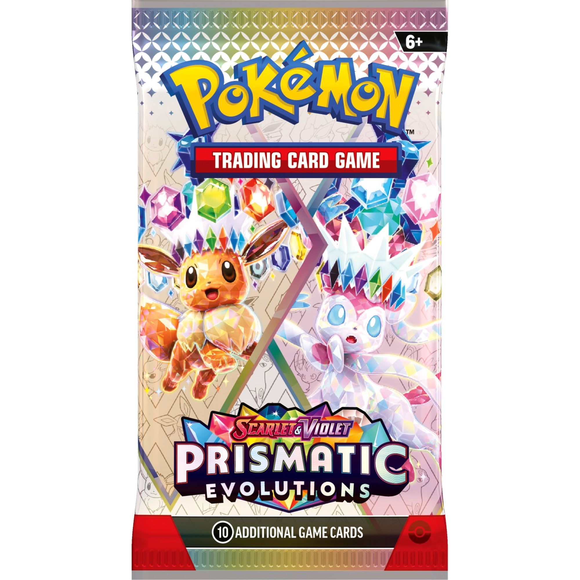 Pokemon Scarlet & Violet Prismatic Evolutions Booster Pack (10