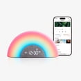 thumbnail image 1 of Momcozy  DreamSync™ Baby Sound Machine, Night Light, APP Control Baby Sleep Trainer, Routine Builder, White Noise Machine with 34 Soothing Sounds, Wake Up Light Sunrise Alarm Clock, Wireless Speaker, 1 of 9