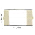 thumbnail image 2 of Large Capacity Zippered Storage Bag For Duvets Blankets With Transparent View Window Home Textile Organizer, 2 of 2