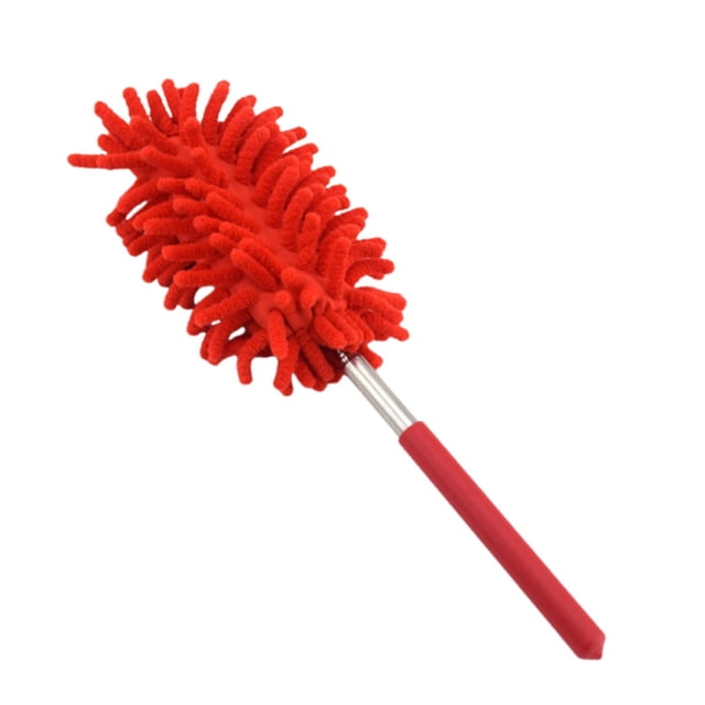 Binwennn Steel Extended Feather Duster Duster Functional Retractable Household Duster For Cleaning Cars Computers Air Conditioners And So On Kitchen Scrub Sponge with Soap Soap for Kitchen for Washer