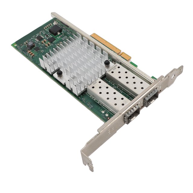 Carte PCIE SFP+ 10Gb, PCIE Basse Consommation Convergée X 8 PCIE Adaptateur Ethernet LAN pour Serveur