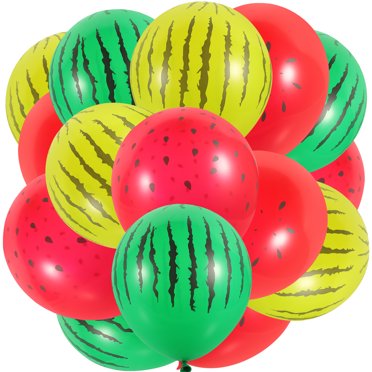 40pcs Watermelon Latex Balloons Party Balloons Party Layout Balloons Decorative Balloons