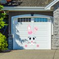 thumbnail image 4 of Easter Bunny Refrigerator Sticker Rabbit Lodestone Decoration Fridge Door Furniture Party Favors Stickers Window Decals Without Glue for Home, 4 of 9