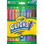 Crayola Clicks Retractable Markers 10 Count