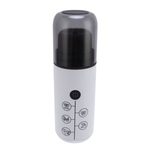 Fabricant portatif, 20 Barre Mini Machine à café de voyage, batterie alimentée sans fil machine à café, une clé de contrôle capable de faire du café ou des capsules au sol, avec batterie Li Polymer