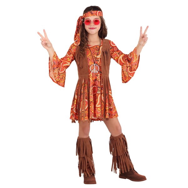 Fringe Hippie Girls Costume