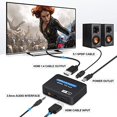 thumbnail image 3 of HDMI Audio Extractor Support 4K 60Hz HDMI Audio Converter Adapter Splitter Extractor, 3 of 6