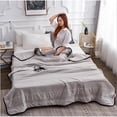 thumbnail image 1 of Tyidzon Comforter Solid Color Air Conditioning Quilt Cool Double Quilt Summer Cooling Blanket 70x78 Inch, 1 of 4