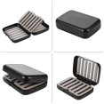 thumbnail image 4 of Qiilu Durable Thickened Waterproof Fly Fishing Bait Lure Hook Tackle Box Storage Case, Fly Fishing Box, Bait Hook Box, 4 of 5