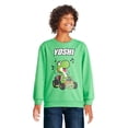 thumbnail image 1 of Mario Kart Boys' Yoshi Sweatshirt, 1 of 3
