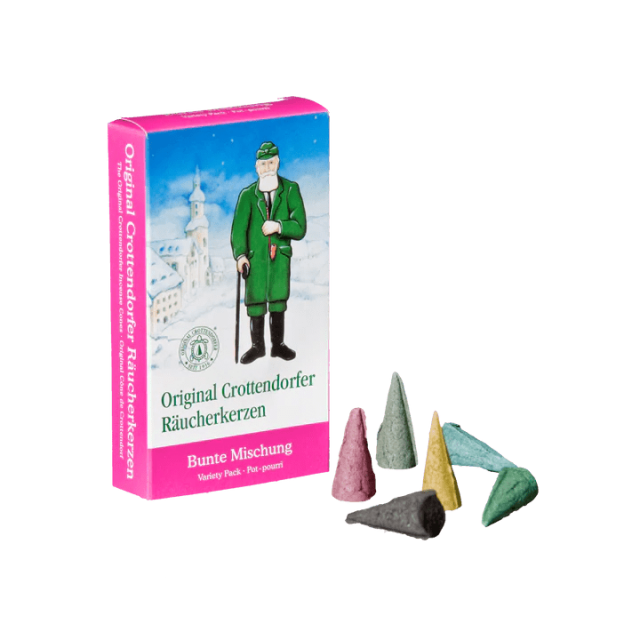 Crottendorfer Incense Cones Variety Pack | Made in Germany