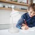 thumbnail image 1 of YIMWNYI Lampe de Bureau LED Réglable, Lampe de Lecture Rechargeable Pliable, 3 Modes de Température de Couleur, Protection des Yeux Sans Scintillement, Chargement USB, Lampe de Bureau pour Lecture, Bureau, 1 of 7