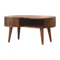 thumbnail image 2 of Artisan Furniture Solid Wood Chestnut Wave Coffee Table, 2 of 9