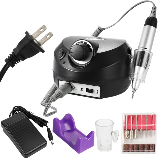Yeacher Professional Electric Drill Machine File Polisher Manicure Kits Nail Salon Tools