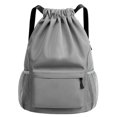 thumbnail image 1 of POINTERTECK Unisex Casual Knapsack Large Capacity Gym Bag Traveling Backpacks (Grey), 1 of 7